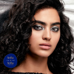 LEILA & LEILA Monthly Color Contact Lenses in Shahrazade Midnight Grey – Product Photo 2