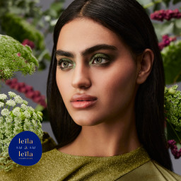 LEILA & LEILA Monthly Color Contact Lenses in Zumurrud Precious Green – Product Photo 2