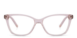 EYE'M Kids Cat Eye Eyeglasses in Nude – Product Photo 1