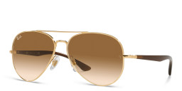 Ray-Ban Unisex Pilot Sunglasses in Gold – Product Photo 3