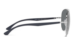 Ray-Ban Unisex Aviator Sunglasses in Silver – Product Photo 4