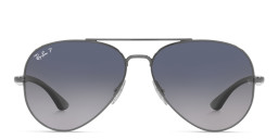 Ray-Ban Unisex Aviator Sunglasses in Gunmetal – Product Photo 1