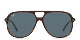 Ray-Ban Unisex Square Sunglasses in Havana/Blue – Product Photo 3