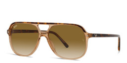 Ray-Ban Unisex Square Sunglasses in Havana – Product Photo 3