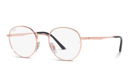 Ray-Ban Unisex Round Eyeglasses in Rose Gold – Product Photo 2