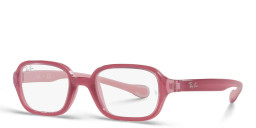 Ray-Ban Unisex Rectangle Eyeglasses in Pink – Product Photo 2