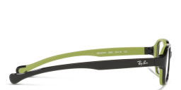 Ray-Ban Optics Kids Rectangle Eyeglasses in Black – Product Photo 3