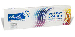 Bella One-Day Color Contact Lenses in Platinum Gray – Product Photo 2
