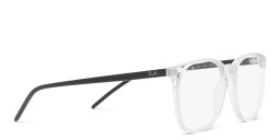Ray-Ban Unisex Square Eyeglasses in Clear – Product Photo 4