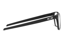 Shop Oakley Ojector Wide Square Eyeglasses in Satin Black online.