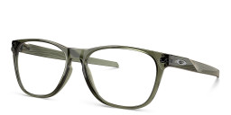 Shop Oakley Square Eyeglasses in Green online.