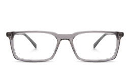 EYE'M Rectangle Eyeglasses in Grey – Product Photo 3