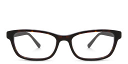 Shop EYE'M Rectangle Eyeglasses in Brown online.