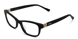 Shop EYE'M Rectangle Eyeglasses in Black online.
