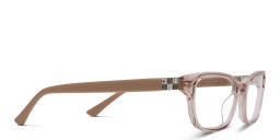 Shop EYE'M Rectangle Eyeglasses in Pink online.