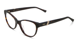 EYE'M Cat Eye Eyeglasses in Brown – Product Photo 3