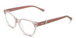 EYE'M Cat Eye Eyeglasses in Pink – Product Photo 3
