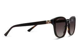 EYE'M Round Sunglasses in Brown – Product Photo 4