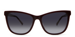 Shop EYE'M Square Sunglasses in Red online.