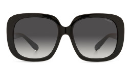 Coach C Motif Oversized Square Sunglasses in Black – Product Photo 1