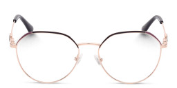 Guess Round Eyeglasses in Rose Gold – Product Photo 1
