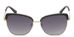 Guess Cat-Eye Sunglasses in Black Gold – Product Photo 1