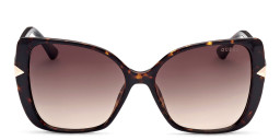 Guess Oversized Cat-Eye Sunglasses in Havana – Product Photo 1