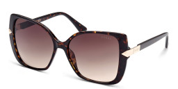 Guess Oversized Cat-Eye Sunglasses in Havana – Product Photo 2