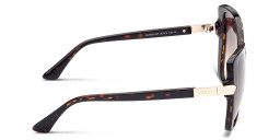 Guess Oversized Cat-Eye Sunglasses in Havana – Product Photo 3
