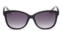 Shop Guess Square Sunglasses in Black online.