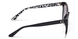 Shop Guess Square Sunglasses in Black online.