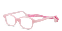 Shop Mira Flex Kids Square Eyeglasses in Pink online.