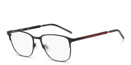 Shop Hugo Boss Rectangle Eyeglasses in Black online.