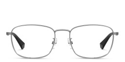 Polaroid Rectangle Eyeglasses in Silver – Product Photo 1