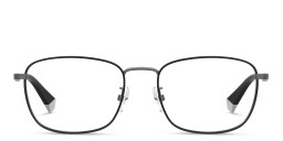 Polaroid Rectangle Eyeglasses in Black – Product Photo 1