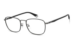 Polaroid Rectangle Eyeglasses in Black – Product Photo 2