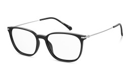 Polaroid Unisex Rectangle Eyeglasses in Black – Product Photo 2