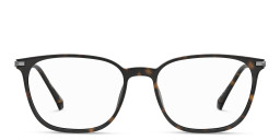 Polaroid Unisex Rectangle Eyeglasses in Havana – Product Photo 1