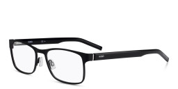 Hugo Boss Rectangle Eyeglasses in Black – Product Photo 2