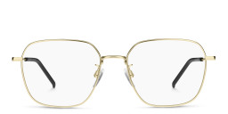 Tommy Hilfiger Square Eyeglasses in Gold – Product Photo 2