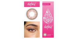 ACUVUE 1-Day Define Fresh Color Contact Lenses in Rose – Product Photo 5