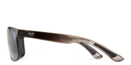 Shop Maui Jim Huelo Unisex Rectangle Sunglasses in Grey online.