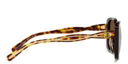 Coach Square Sunglasses in Tortoise – Product Photo 3