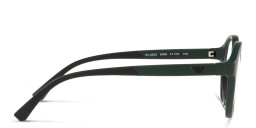 Emporio Armani Kids Round Eyeglasses in Green – Product Photo 3