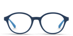 Emporio Armani Kids Round Eyeglasses in Dark Blue – Product Photo 1
