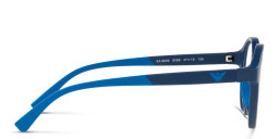 Emporio Armani Kids Round Eyeglasses in Dark Blue – Product Photo 3