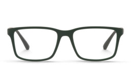 Emporio Armani Kids Rectangle Eyeglasses in Green – Product Photo 1