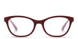 Emporio Armani Kids Cat-Eye Eyeglasses in Red – Product Photo 3
