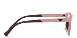 Emporio Armani Eagle Logo Kids Cat-Eye Eyeglasses in Pink – Product Photo 3