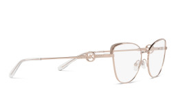 Michael Kors Cat-Eye Eyeglasses in Rose Gold – Product Photo 4